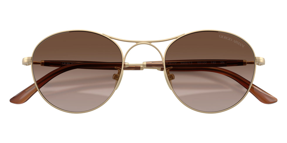 GIORGIO ARMANI AR6177 300213 50 - Matte Pale Gold #id:ar6177300213_s:100100
