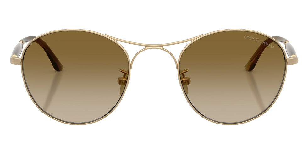 GIORGIO ARMANI AR6177 341713 50 - Matte Pale Gold / Gradient Brown #id:ar6177341713_s:100100