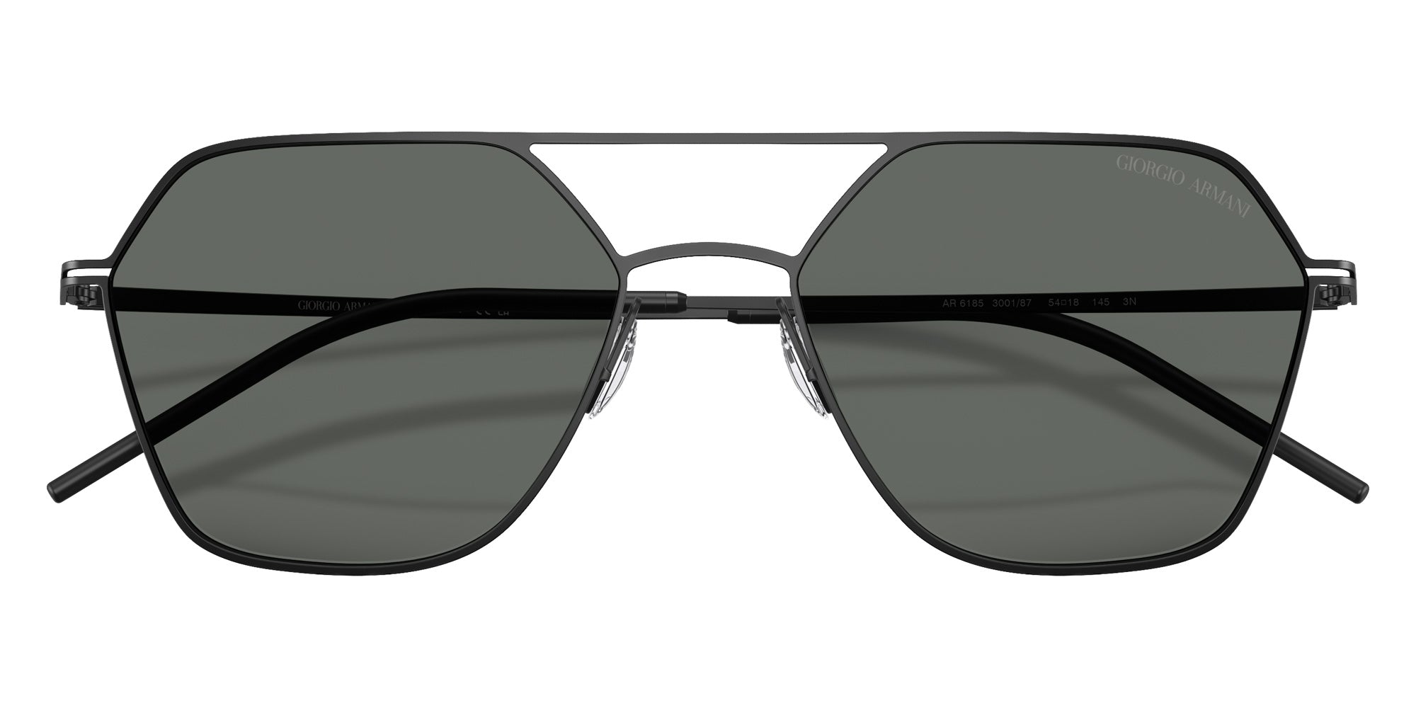 GIORGIO ARMANI AR6185 300187 54 - Matte Black #id:ar6185300187_s:100100