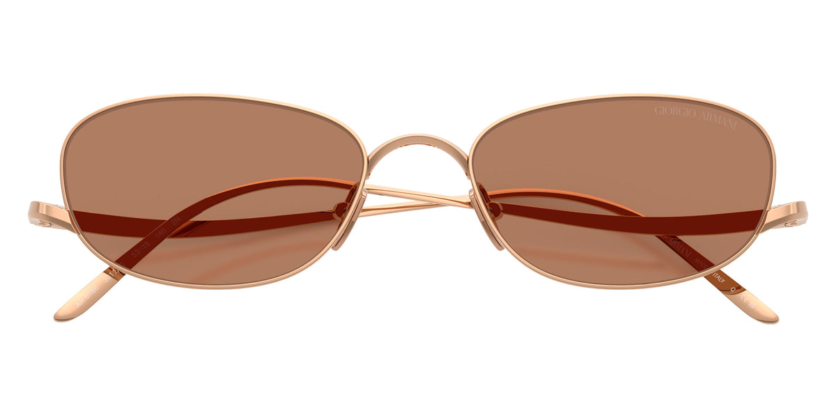 GIORGIO ARMANI AR6186 301173 53 - Rose Gold / Brown #id:ar6186301173_s:100120