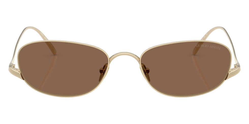 GIORGIO ARMANI AR6186 301373 53 - Pale Gold / Brown #id:ar6186301373_s:102100