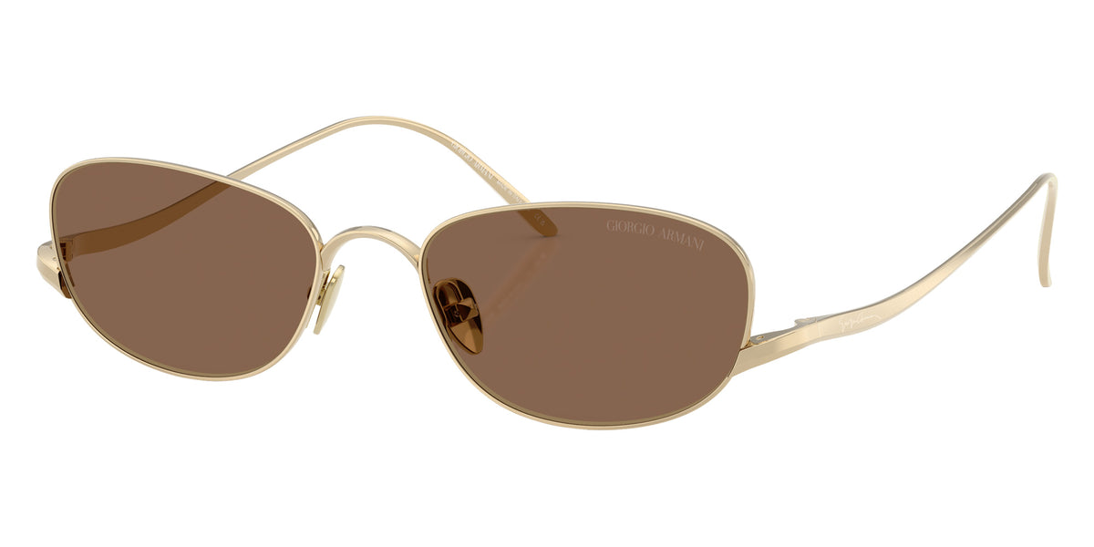 GIORGIO ARMANI AR6186 301373 53 - Pale Gold / Brown #id:ar6186301373_s:102105
