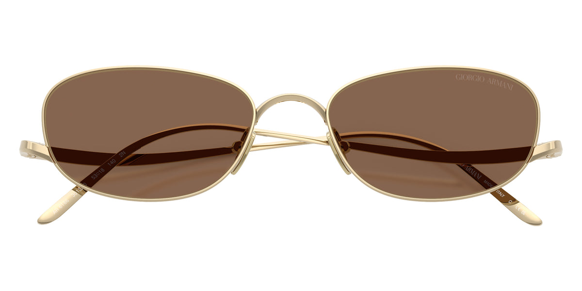 GIORGIO ARMANI AR6186 301373 53 - Pale Gold / Brown #id:ar6186301373_s:102120