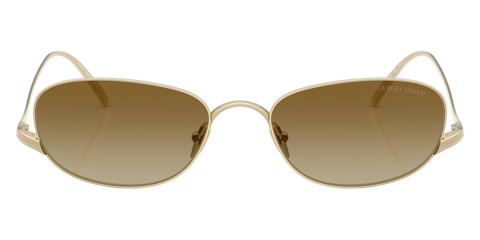 GIORGIO ARMANI AR6186 3013MF 53 - Pale Gold / Brown Gradient #id:ar61863013mf_s:104100