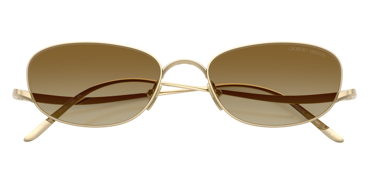 GIORGIO ARMANI AR6186 3013MF 53 - Pale Gold / Brown Gradient #id:ar61863013mf_s:104120