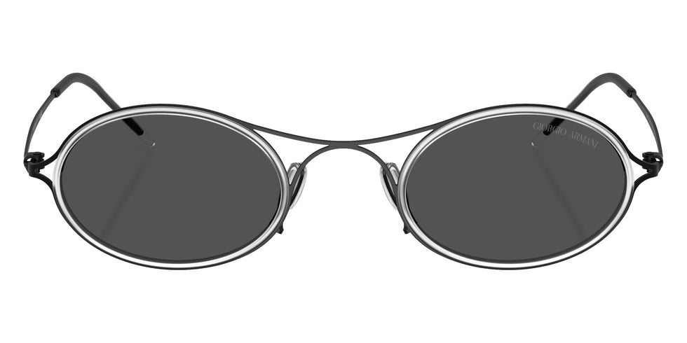 GIORGIO ARMANI AR6187 300187 48 - Matte Black / Dark Gray #id:ar6187300187_s:102100