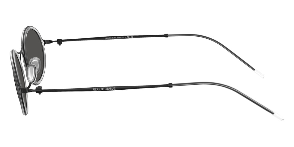 GIORGIO ARMANI AR6187 300187 48 - Matte Black / Dark Gray #id:ar6187300187_s:102110