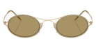 GIORGIO ARMANI AR6187 3002/2 48 - Matte Pale Gold / Green Olive #id:ar618730022_s:104100