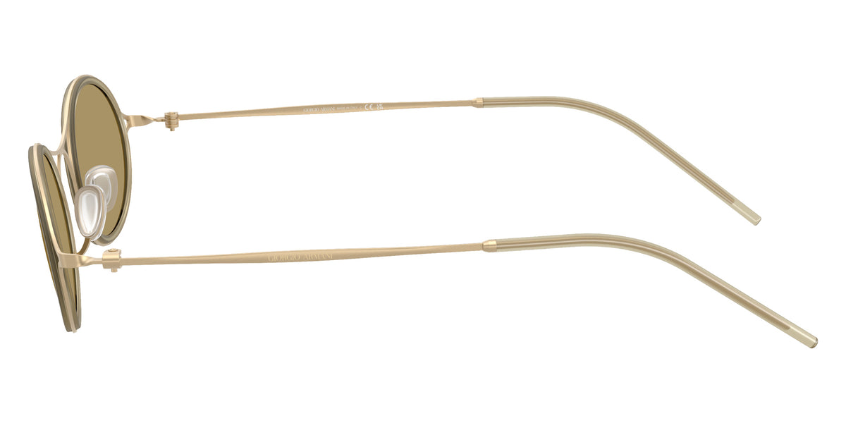 GIORGIO ARMANI AR6187 3002/2 48 - Matte Pale Gold / Green Olive #id:ar618730022_s:104110