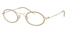 GIORGIO ARMANI AR6187 30021W 48 - Matte Pale Gold / Clear #id:ar618730021w_s:106105