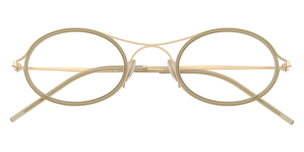 GIORGIO ARMANI AR6187 30021W 48 - Matte Pale Gold / Clear #id:ar618730021w_s:106120
