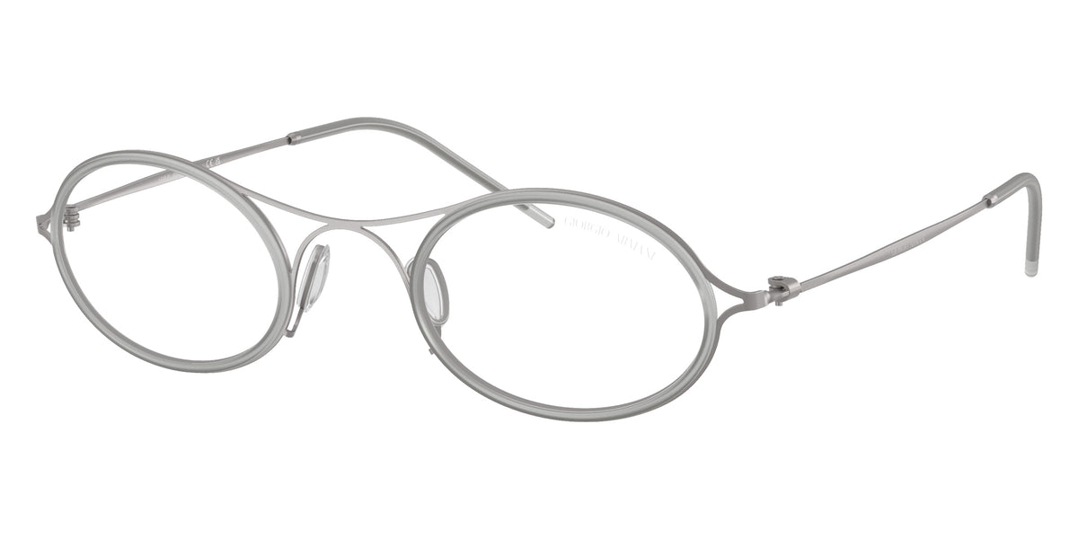 GIORGIO ARMANI AR6187 30031W 48 - Matte Gunmetal / Clear #id:ar618730031w_s:108105