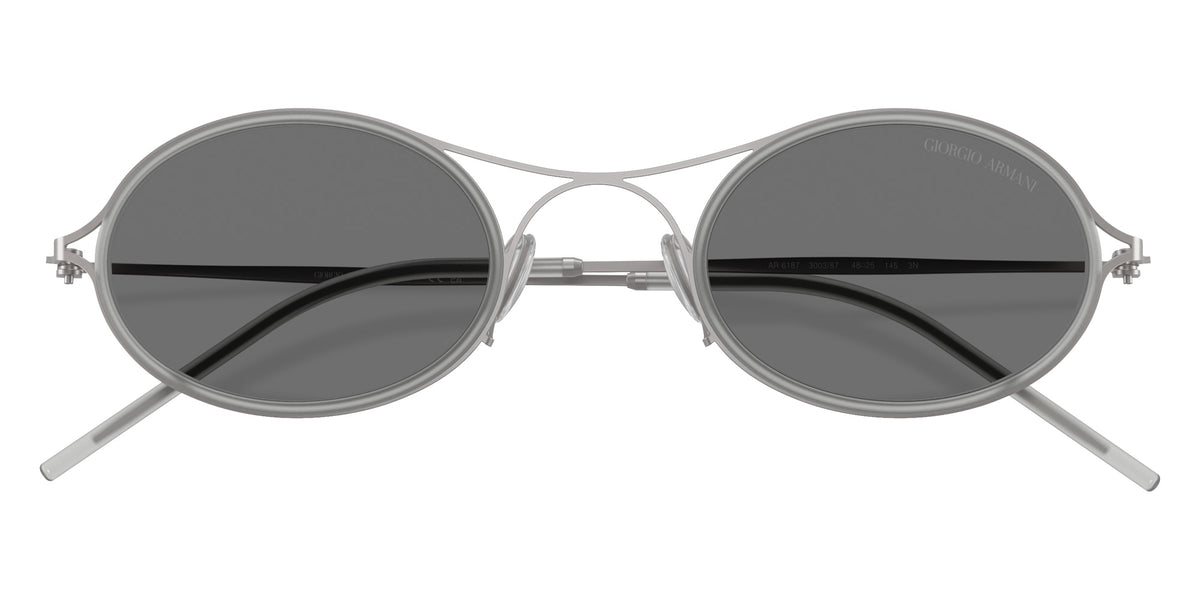 GIORGIO ARMANI AR6187 300387 48 - Matte Gunmetal / Gray #id:ar6187300387_s:110120