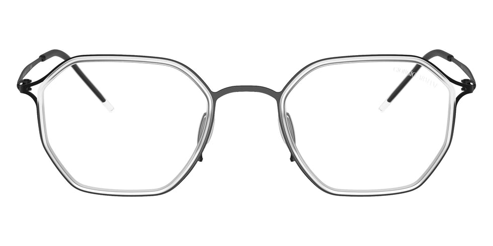 GIORGIO ARMANI AR6188 30011W 49 - Matte Black / Clear #id:ar618830011w_s:100100