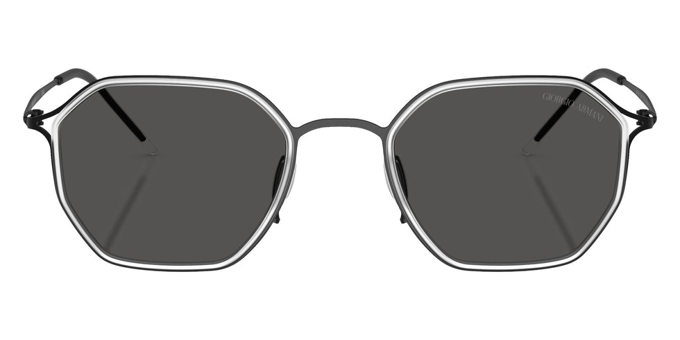 GIORGIO ARMANI AR6188 300187 49 - Matte Black / Dark Gray #id:ar6188300187_s:104100