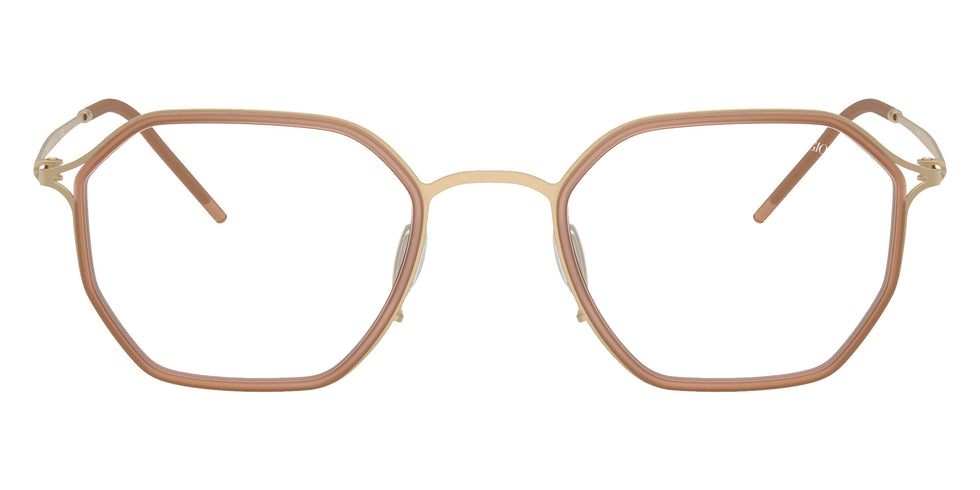 GIORGIO ARMANI AR6188 30021W 49 - Matte Pale Gold / Clear #id:ar618830021w_s:108100