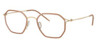 GIORGIO ARMANI AR6188 30021W 49 - Matte Pale Gold / Clear #id:ar618830021w_s:108105