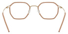 GIORGIO ARMANI AR6188 30021W 49 - Matte Pale Gold / Clear #id:ar618830021w_s:108115