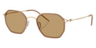 GIORGIO ARMANI AR6188 300273 49 - Matte Pale Gold / Brown #id:ar6188300273_s:112105