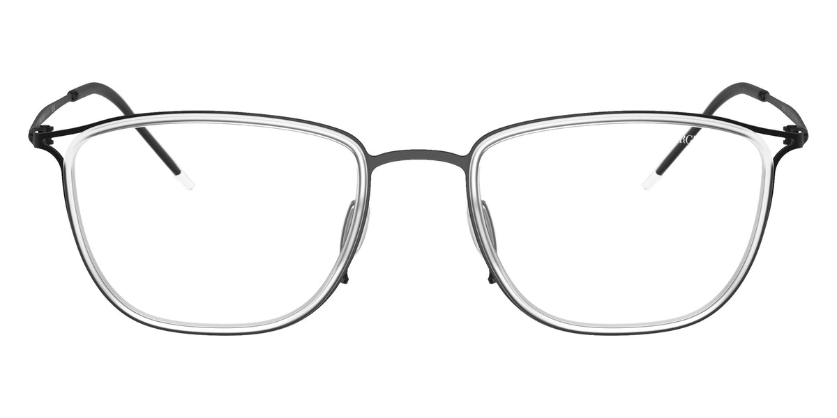 GIORGIO ARMANI AR6189 30011W 50 - Matte Black / Clear #id:ar618930011w_s:100100