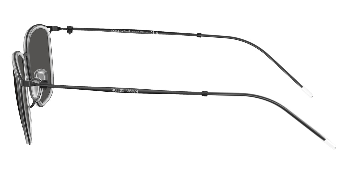 GIORGIO ARMANI AR6189 300187 50 - Matte Black / Dark Gray #id:ar6189300187_s:108110