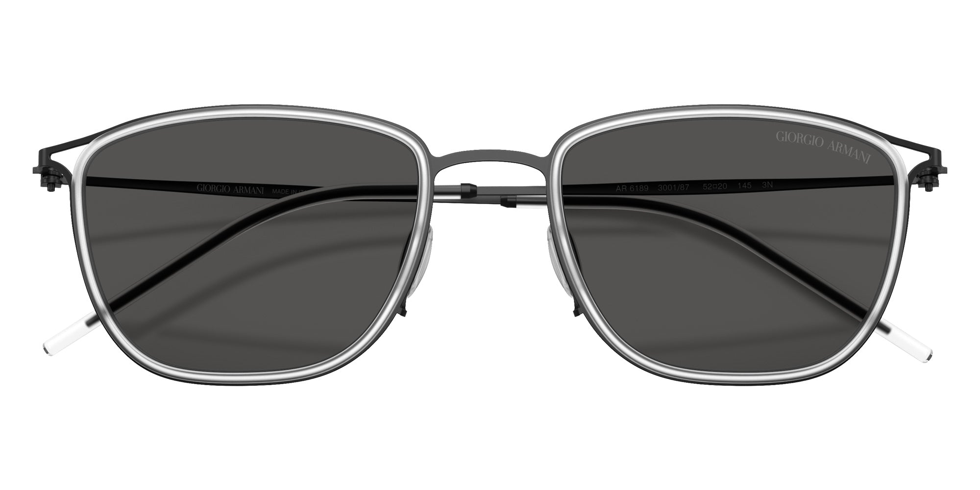 GIORGIO ARMANI AR6189 Square Sunglasses | EyeOns.com