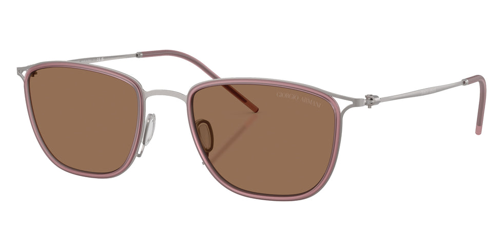 GIORGIO ARMANI AR6189 300373 50 - Matte Gunmetal / Dark Brown #id:ar6189300373_s:116105