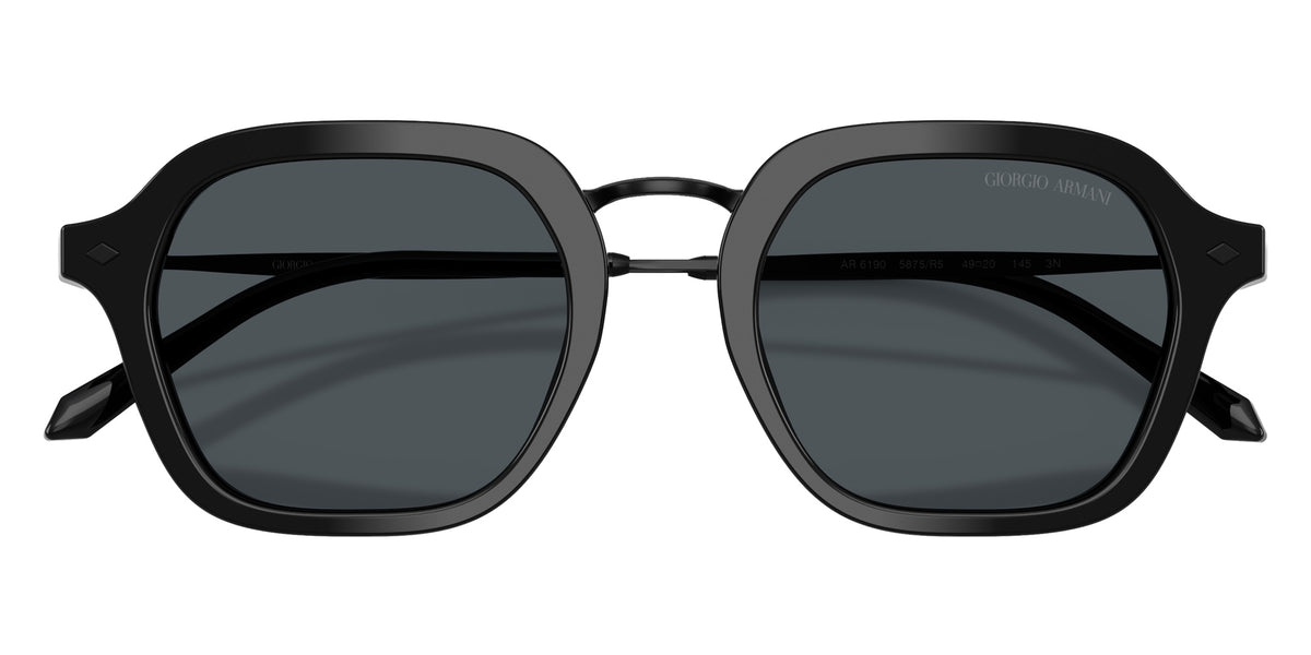 GIORGIO ARMANI AR6190 5875R5 49 - Black / Blue #id:ar61905875r5_s:100120