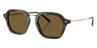 GIORGIO ARMANI AR6190 616873 49 - Stripped Green / Dark Brown #id:ar6190616873_s:102105