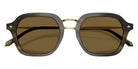 GIORGIO ARMANI AR6190 616873 49 - Stripped Green / Dark Brown #id:ar6190616873_s:102120