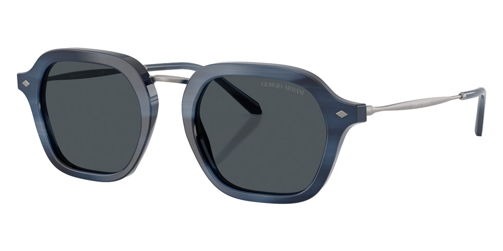 GIORGIO ARMANI AR6190 6464R5 49 - Stripped Blue / Blue #id:ar61906464r5_s:104105