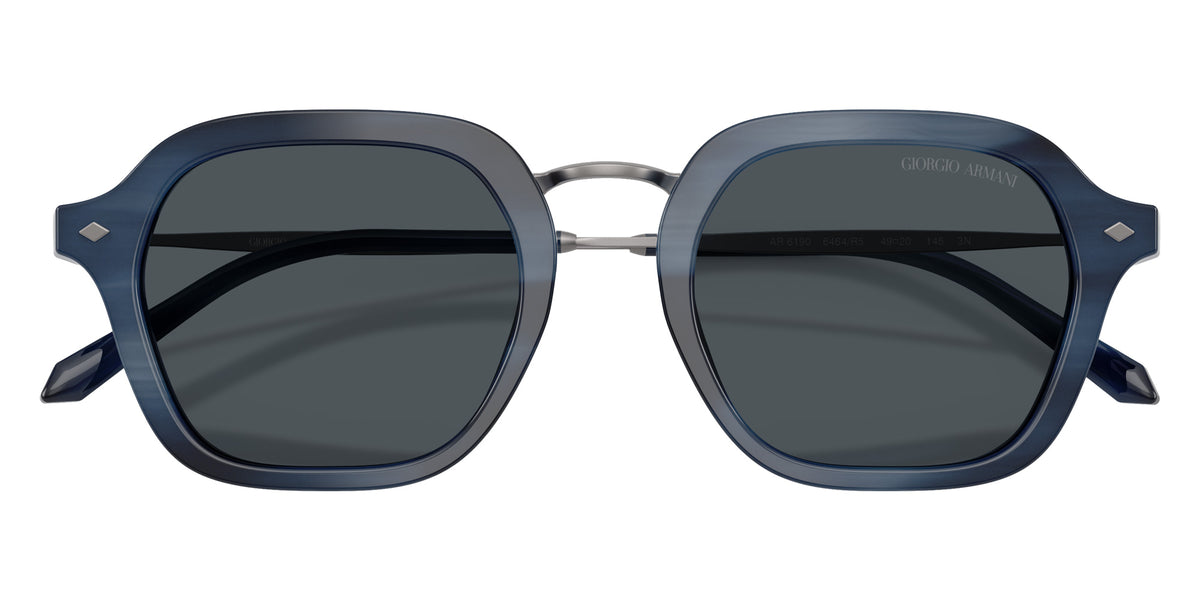GIORGIO ARMANI AR6190 6464R5 49 - Stripped Blue / Blue #id:ar61906464r5_s:104120