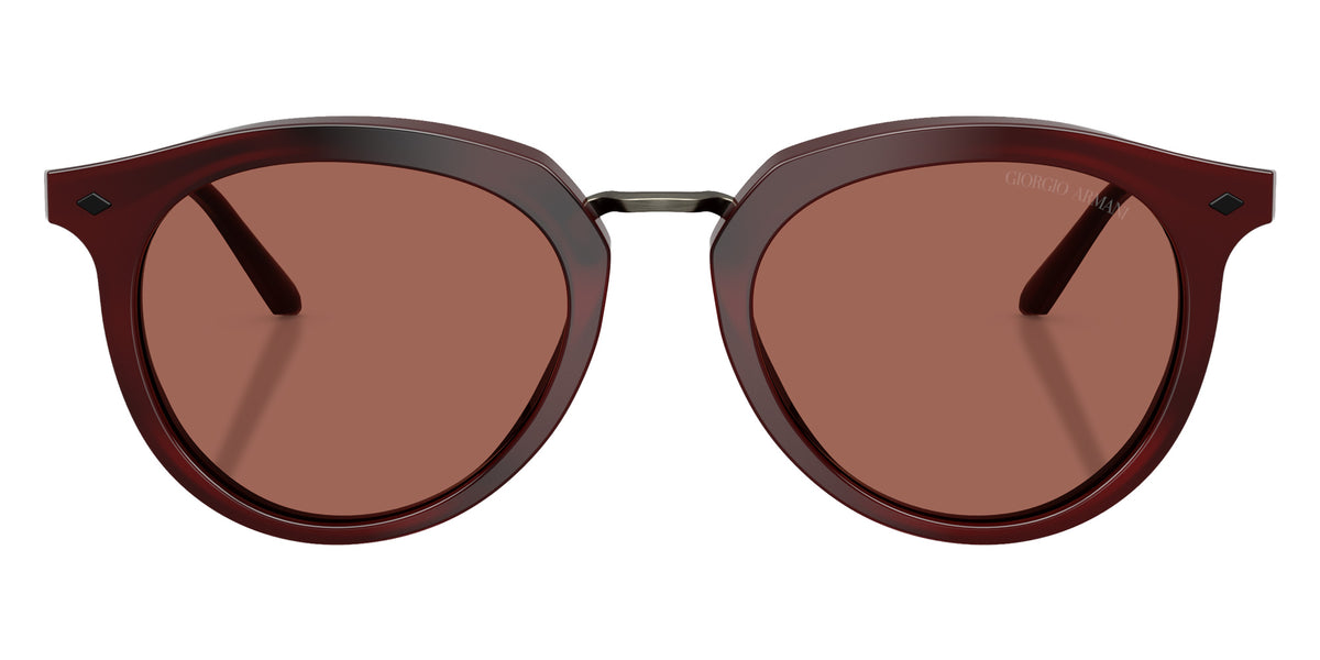 GIORGIO ARMANI AR6191 6466H2 50 - Stripped Bordeaux / Brown #id:ar61916466h2_s:102100
