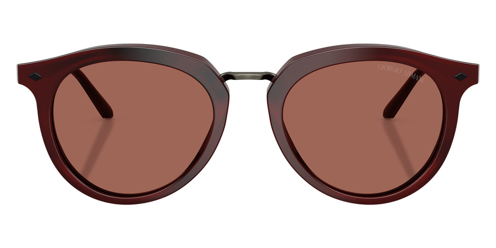 GIORGIO ARMANI AR6191 6466H2 50 - Stripped Bordeaux / Brown #id:ar61916466h2_s:102100