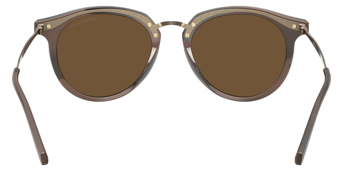 GIORGIO ARMANI AR6191 646753 50 - Striped Brown / Dark Brown #id:ar6191646753_s:104115