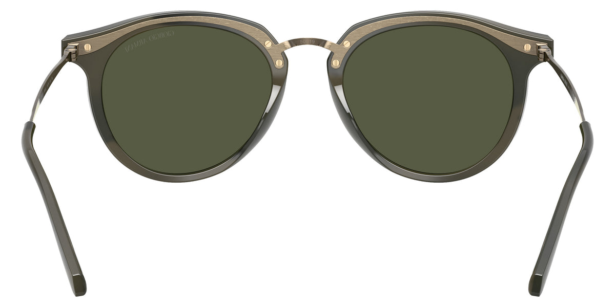 GIORGIO ARMANI AR6191 646852 50 - Shiny Stripped Green / Green #id:ar6191646852_s:106115
