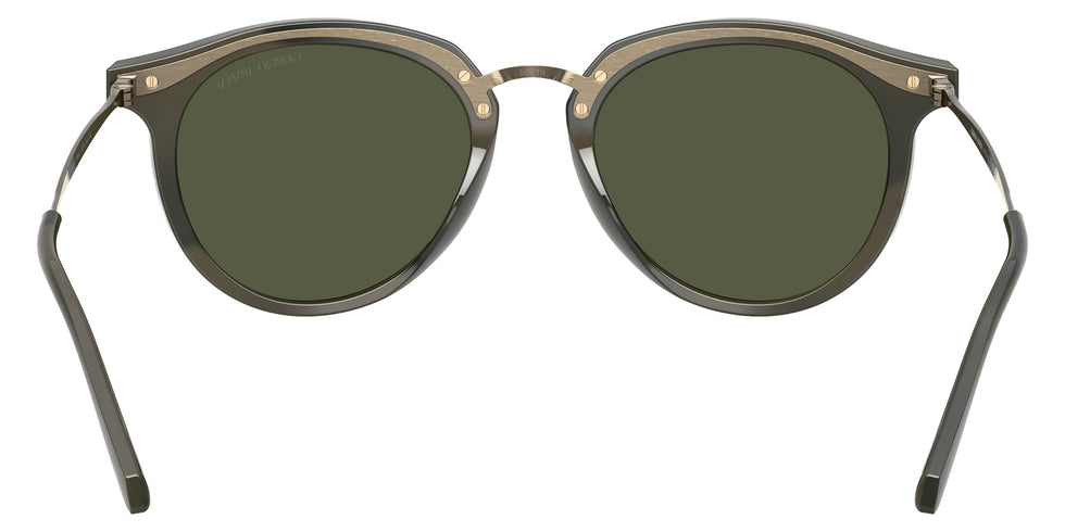 GIORGIO ARMANI AR6191 646852 50 - Shiny Stripped Green / Green #id:ar6191646852_s:106115
