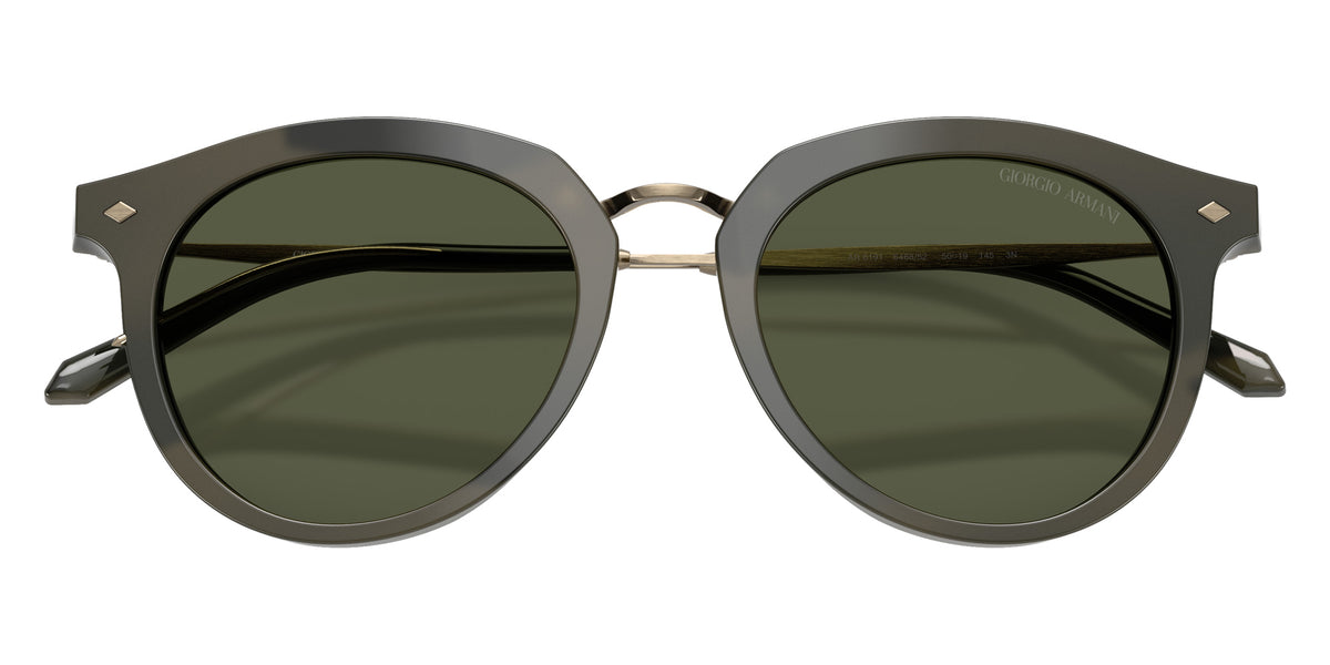 GIORGIO ARMANI AR6191 646852 50 - Shiny Stripped Green / Green #id:ar6191646852_s:106120