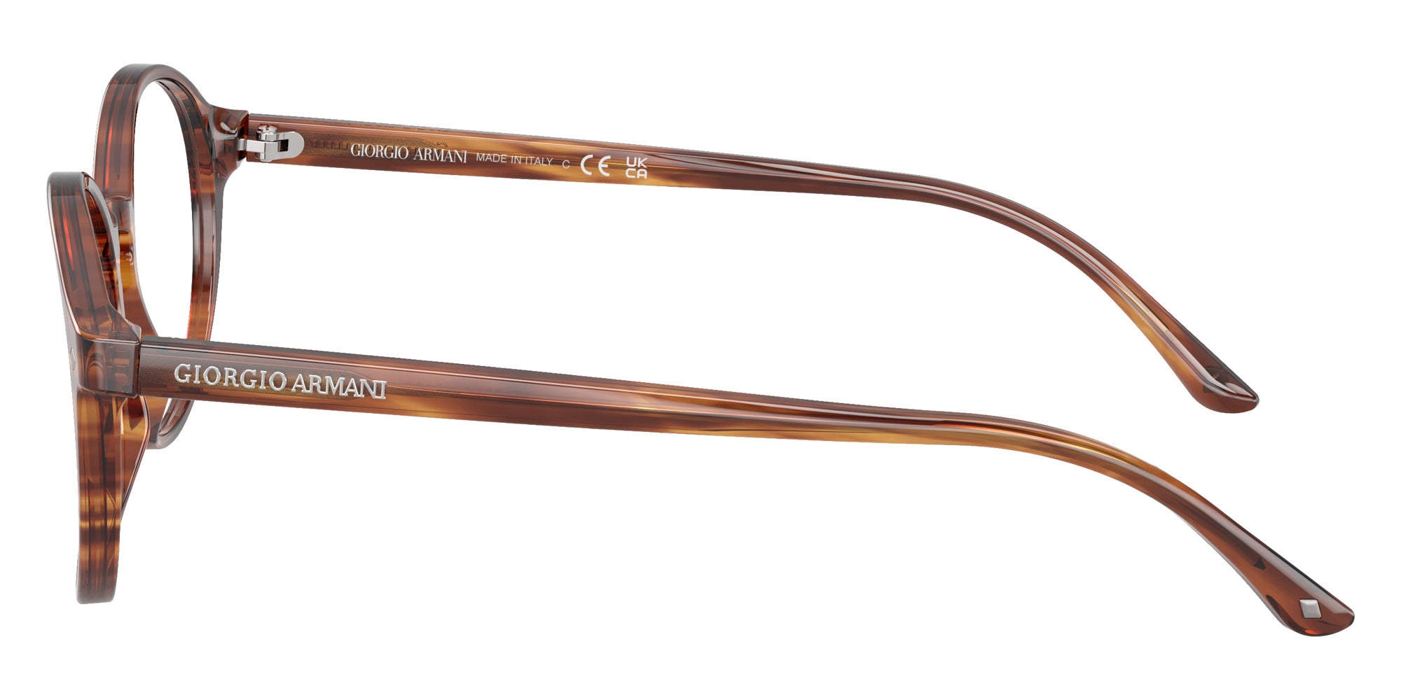 GIORGIO ARMANI AR7004 6162 47 - Striped Brown #id:ar70046162_s:100110
