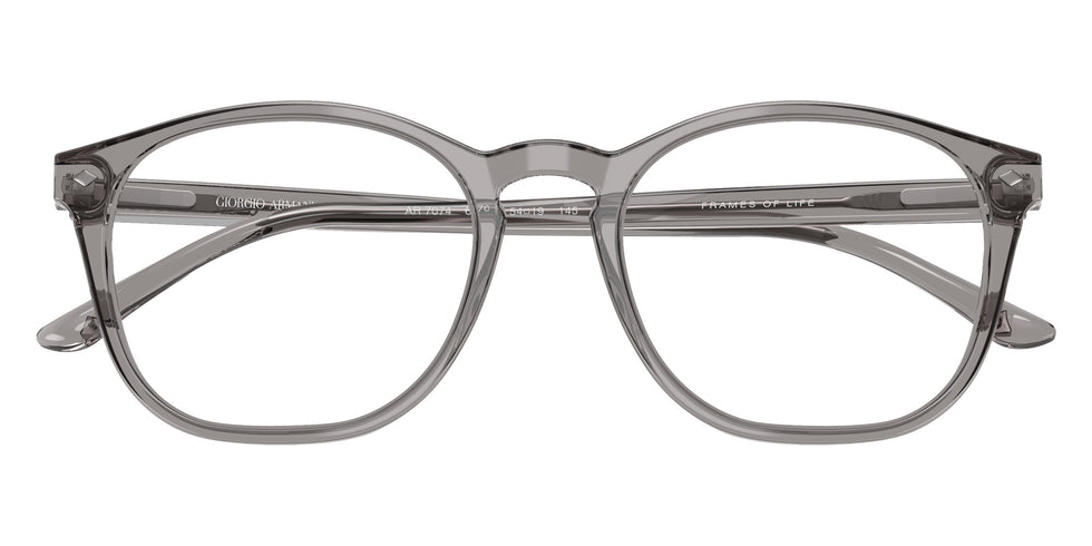 GIORGIO ARMANI AR7074 6070 50 - Transparent Gray #id:ar70746070_s:112120