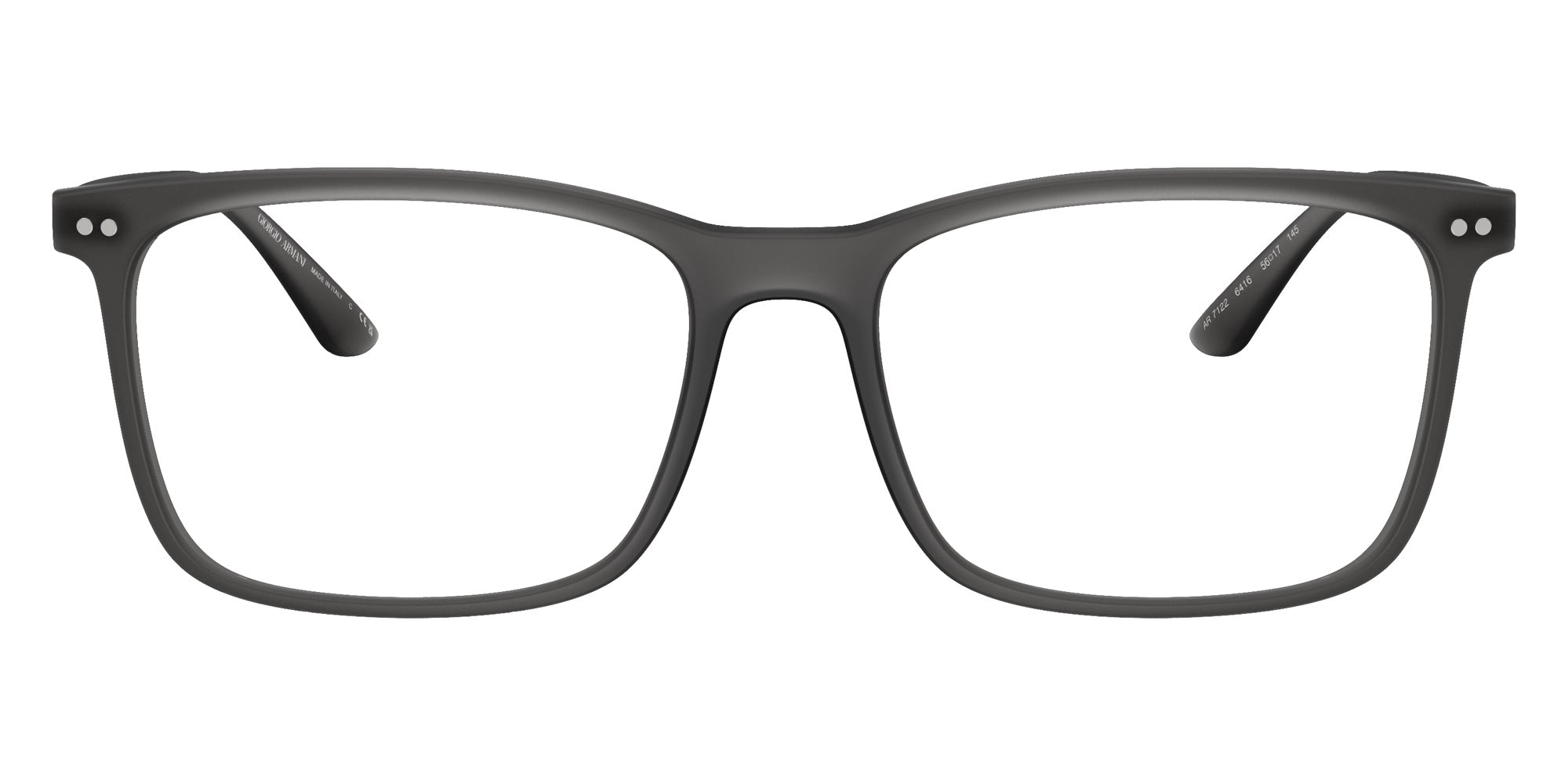 GIORGIO ARMANI AR7122 6416 54 - Matte Transparent Gray #id:ar71226416_s:100120