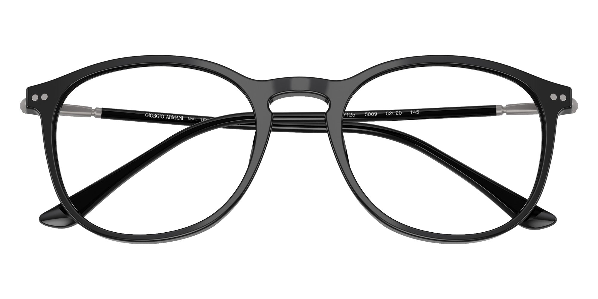 GIORGIO ARMANI AR7125 5009 50 - Shiny Black #id:ar71255009_s:100100
