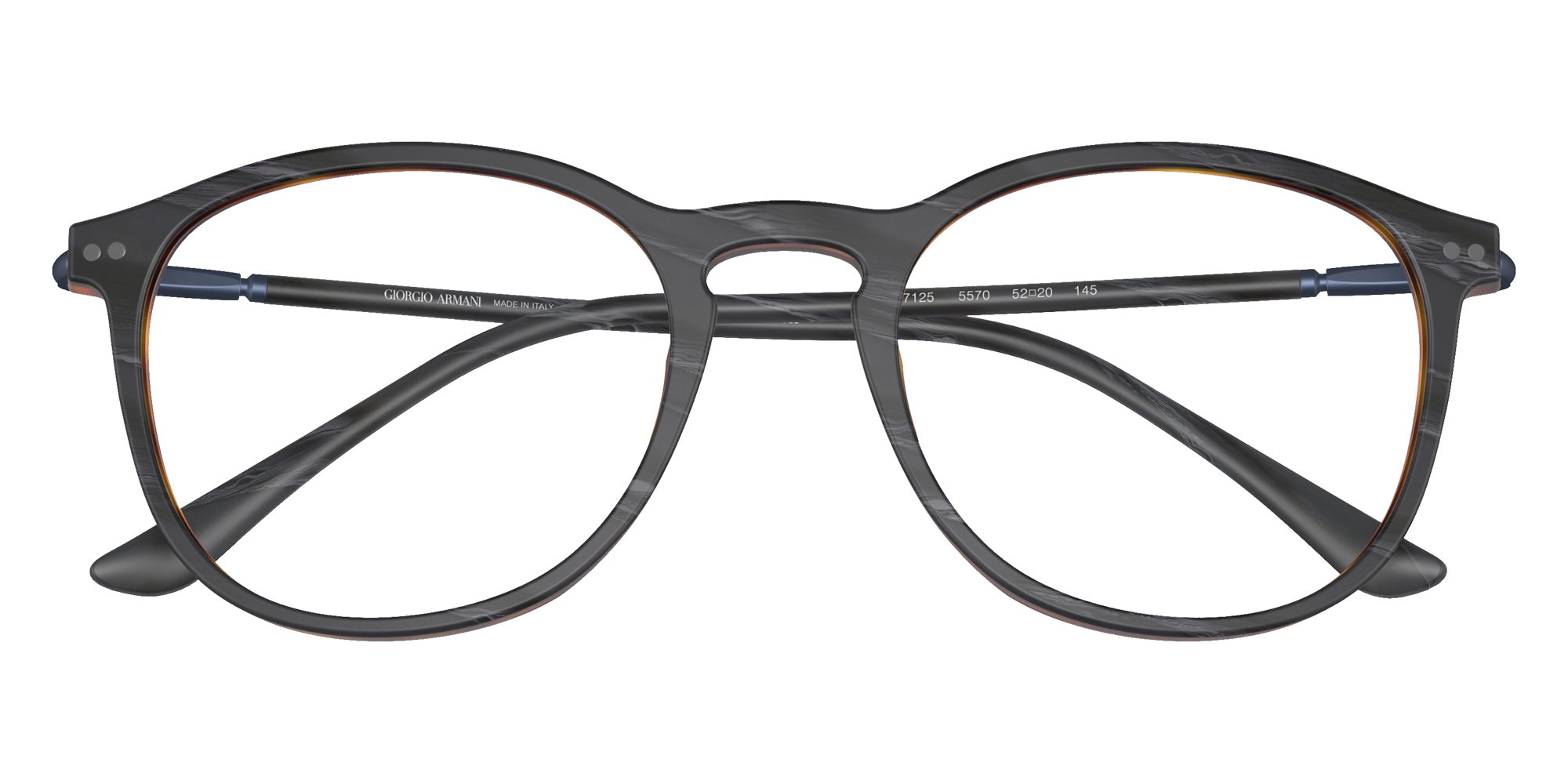 GIORGIO ARMANI AR7125 5570 50 - Matte Gray Horn #id:ar71255570_s:102120