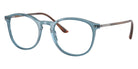 GIORGIO ARMANI AR7125 6071 50 - Transparent Blue #id:ar71256071_s:114105
