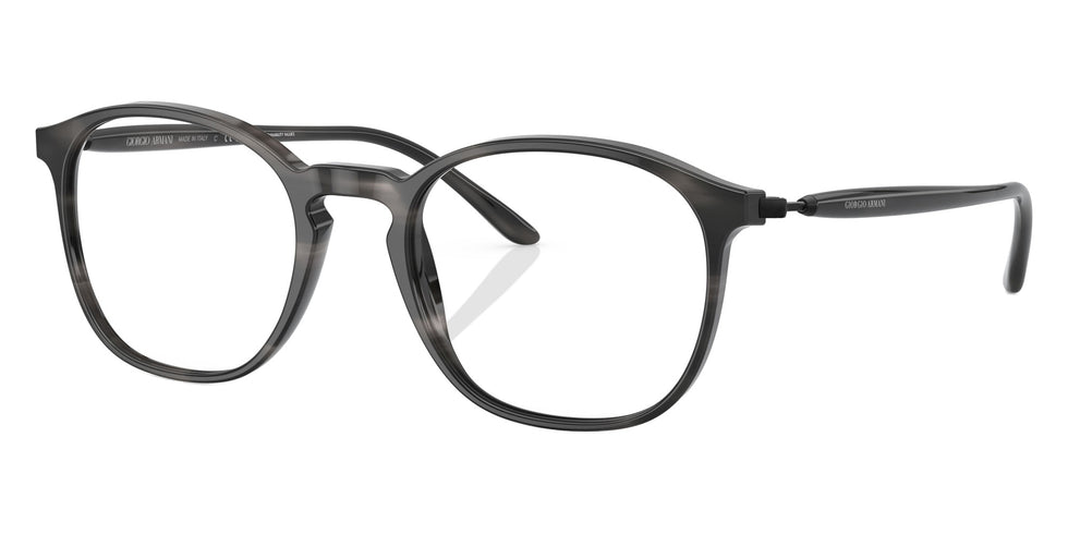 GIORGIO ARMANI AR7213 5877 51 - Striped Gray #id:ar72135877_s:100105