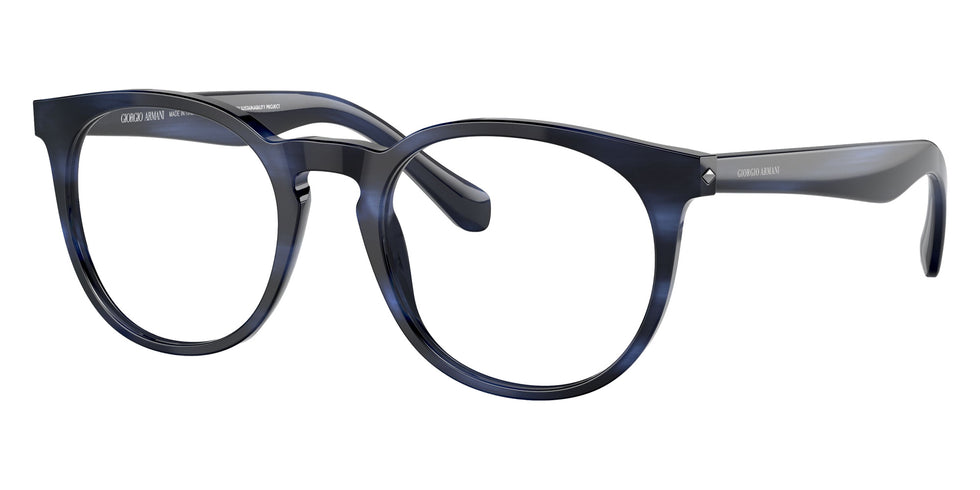 GIORGIO ARMANI AR7214 5901 49 - Striped Blue #id:ar72145901_s:100105
