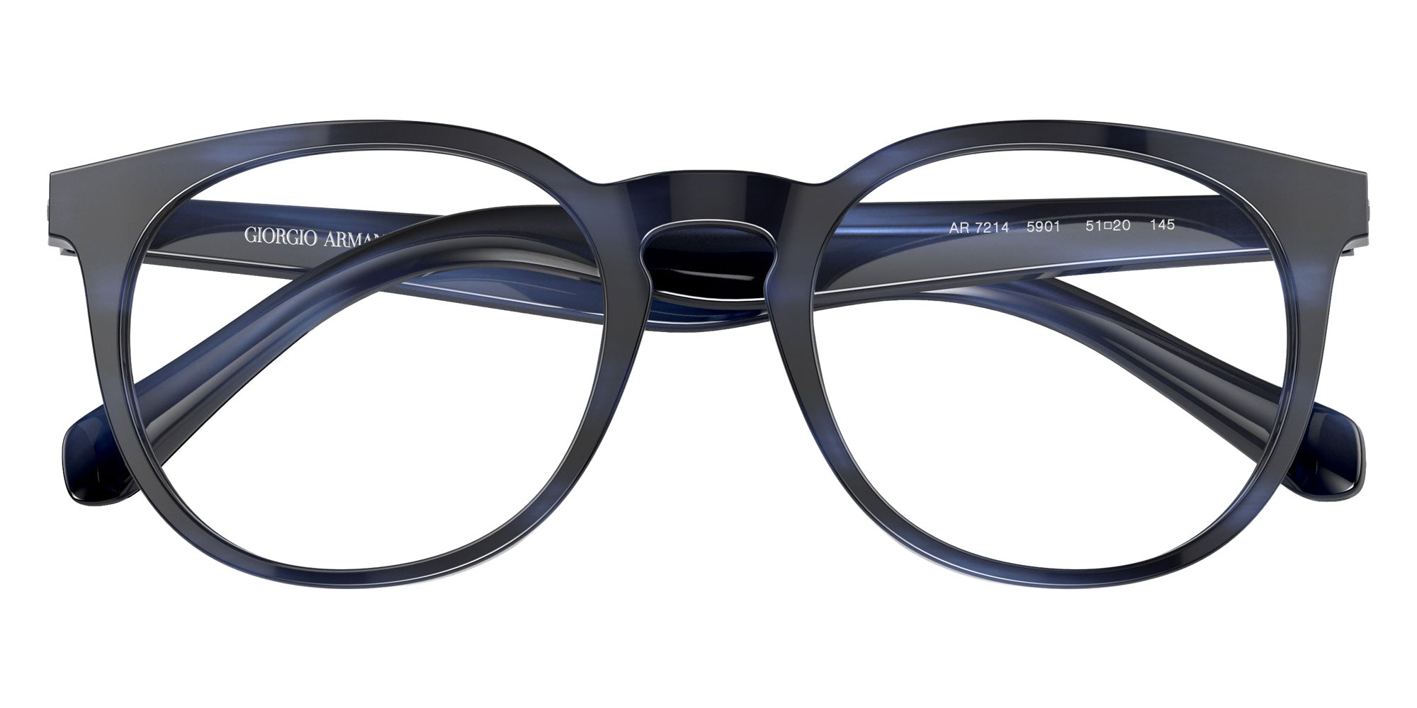 GIORGIO ARMANI AR7214 5901 49 - Striped Blue #id:ar72145901_s:100120