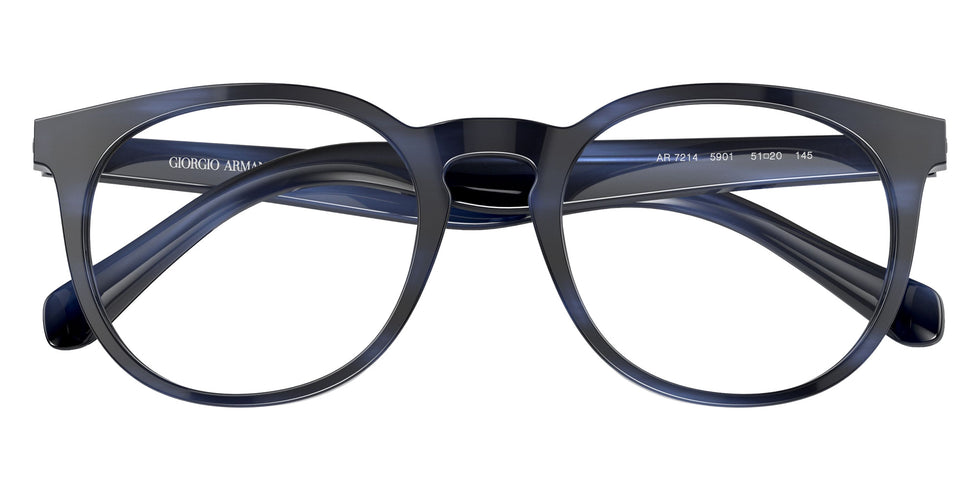 GIORGIO ARMANI AR7214 5901 49 - Striped Blue #id:ar72145901_s:100120
