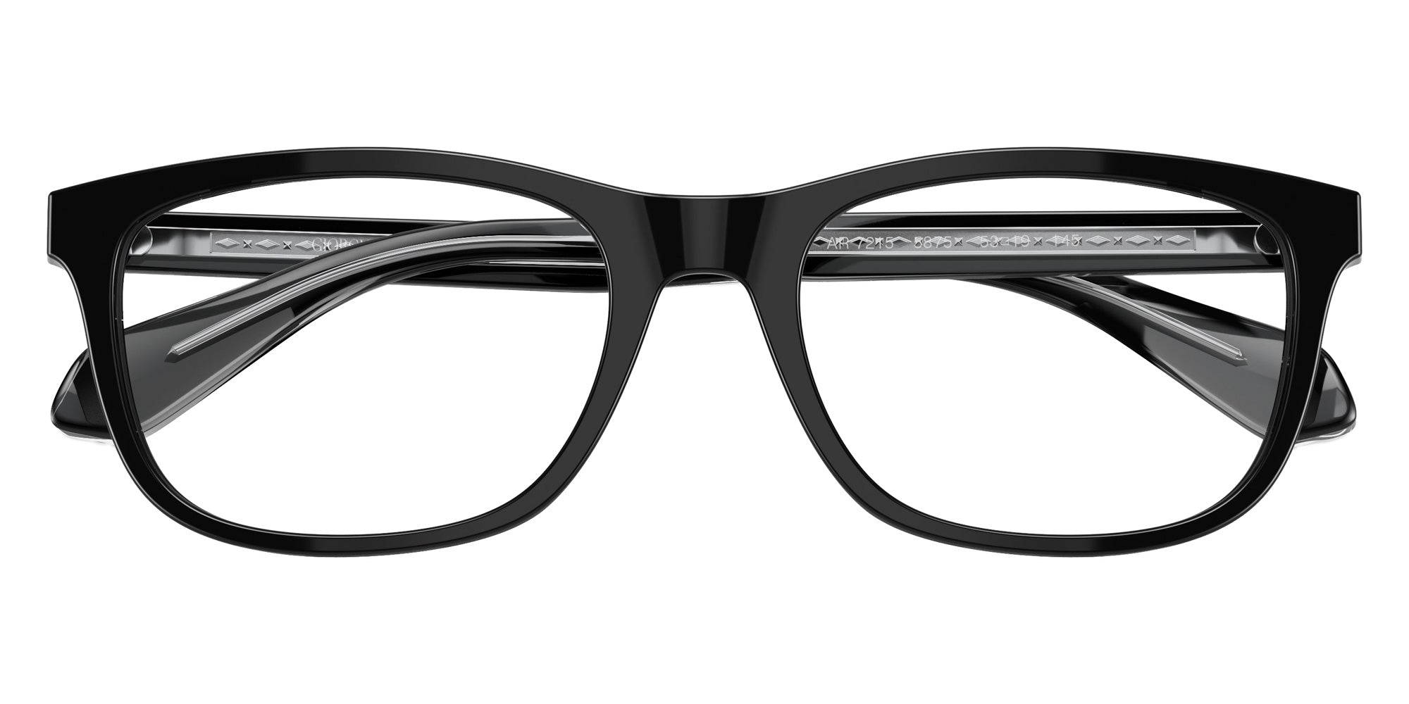 GIORGIO ARMANI AR7215 5875 55 - Black #id:ar72155875_s:100120