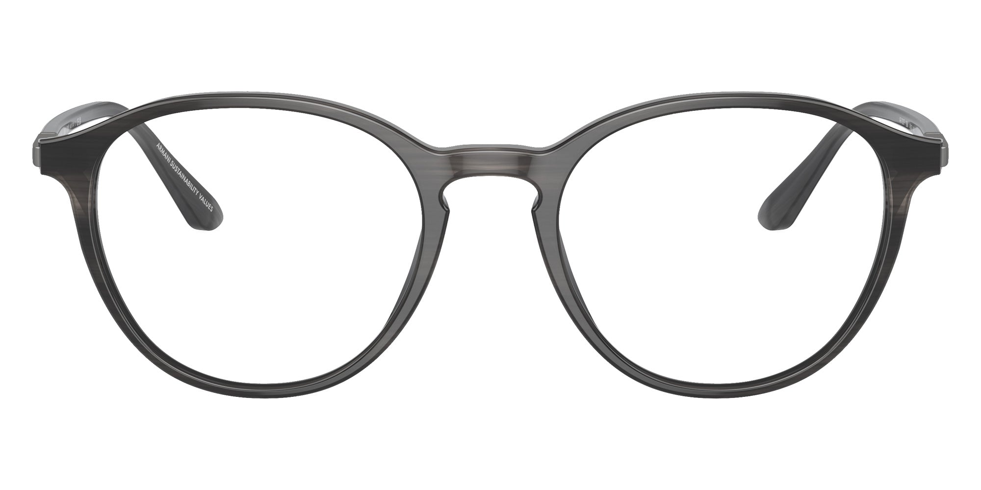 GIORGIO ARMANI AR7237F 5964 53 - Striped Gray #id:ar7237f5964_s:100100